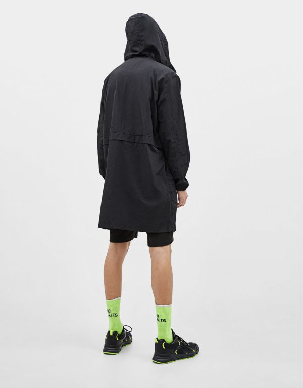 Hooded nylon parka - Image 2