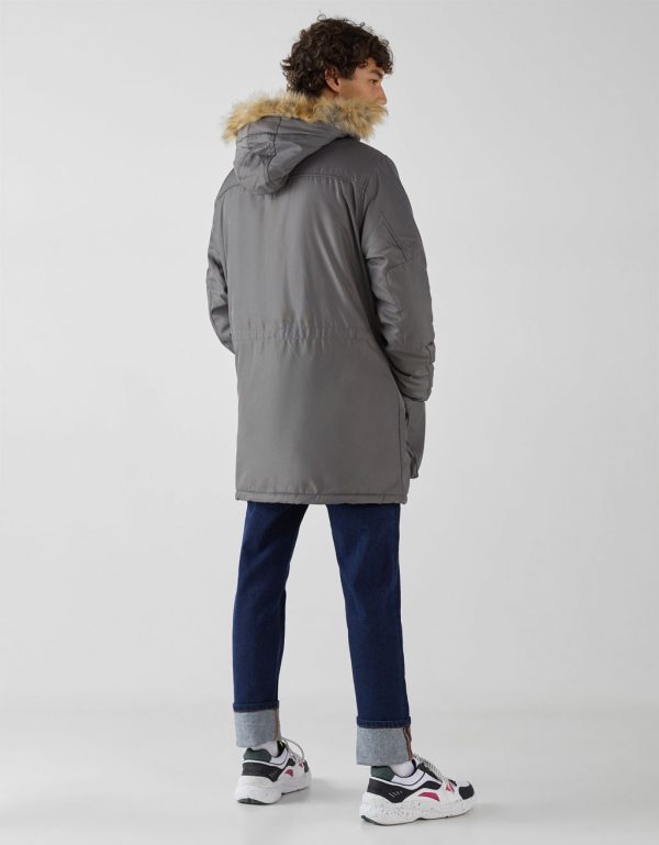 Parka with hood - Image 3