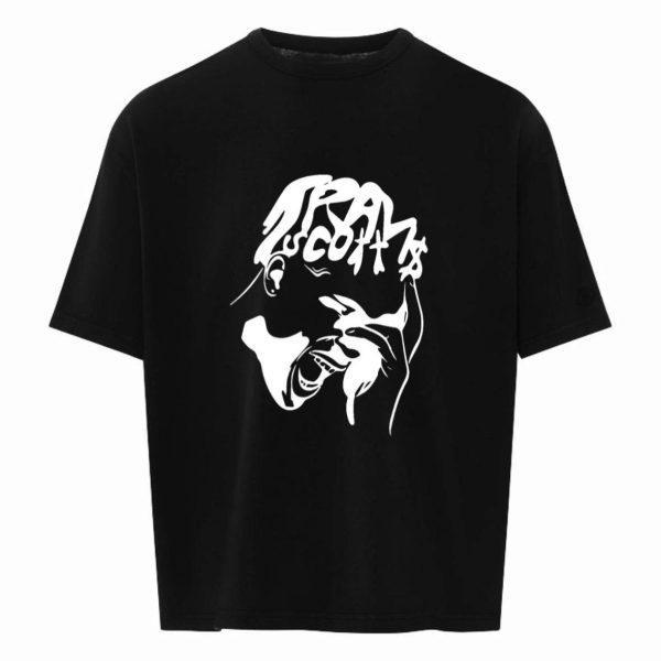 Oversize TRAVIS SCOTT T shirt UTOPIA II UNISEX TEE SHIRT - Image 2